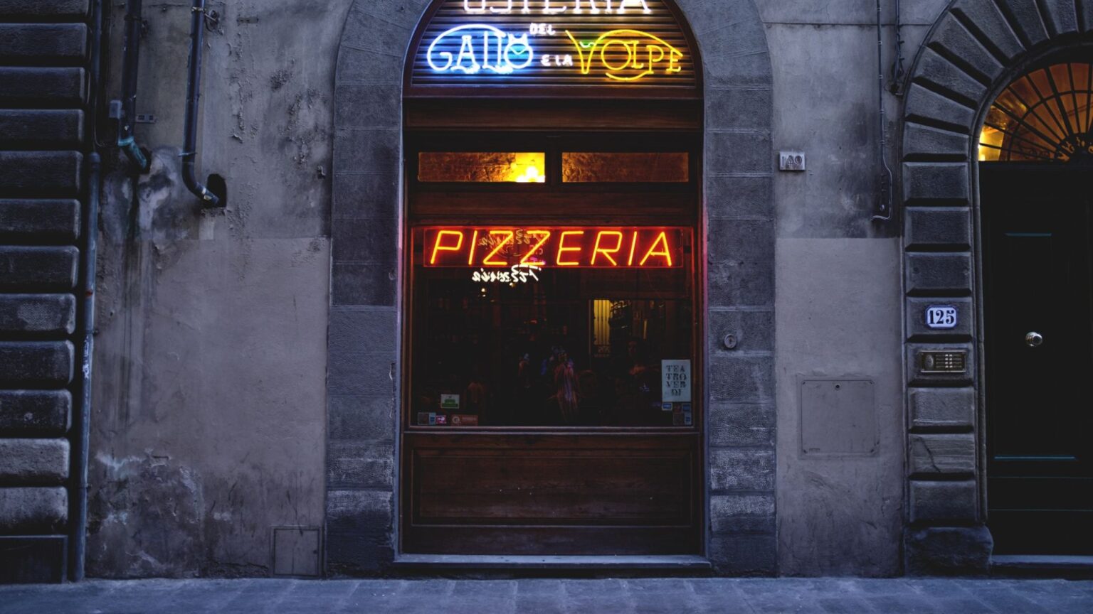 pizzeria reklama
