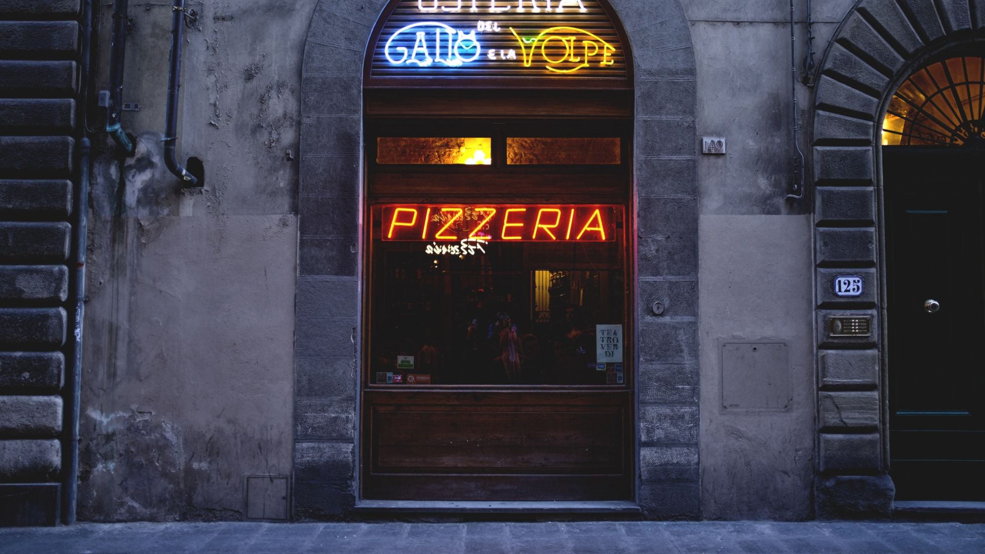 pizzeria reklama