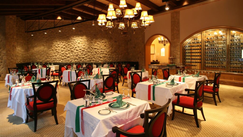 restauracja wnętrze a reklama