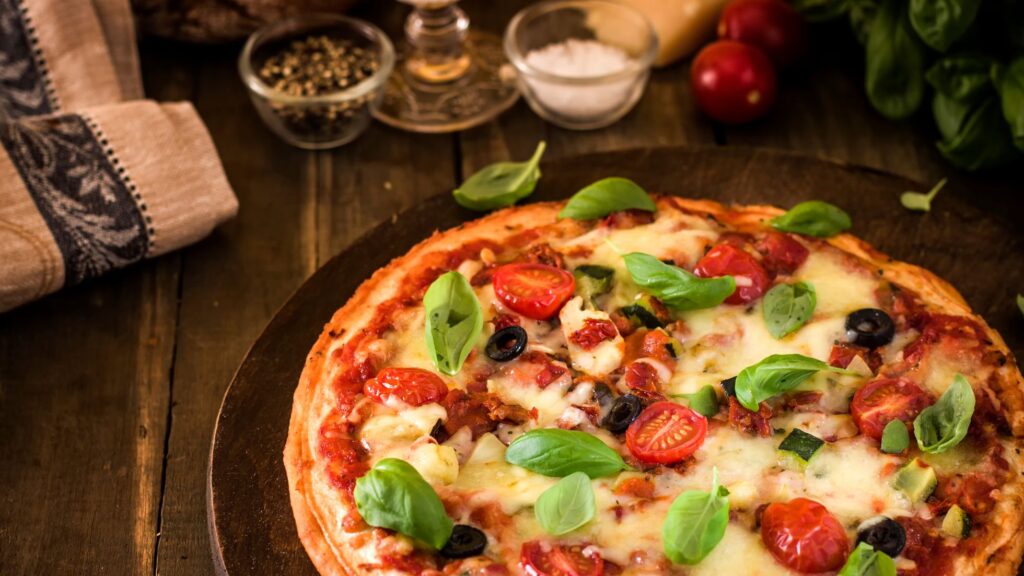 wyglad potraw w pizzerii a skuteczna reklama